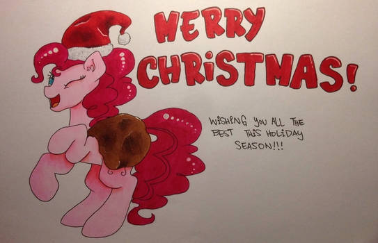 Merry Christmas From Pinkie Pie!