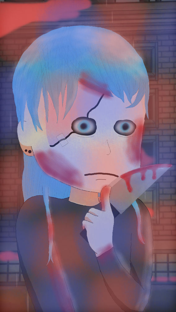 Sally Face fan art by JianneViolet on DeviantArt