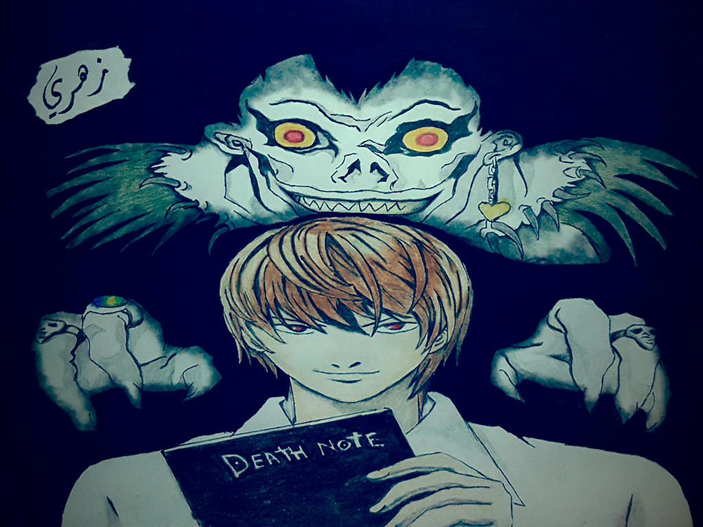 Deviantart Mr Note Death Note by zhre93 on DeviantArt