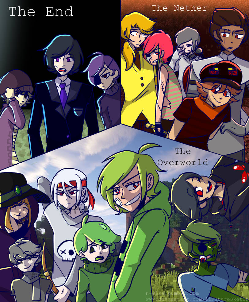 Human Minecraft Mobs by iiFutureSketch on DeviantArt
