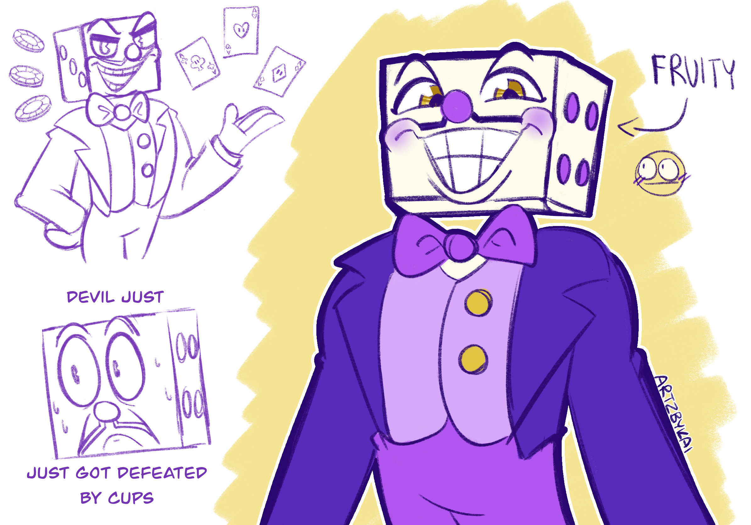 king dice fanart｜TikTok Search