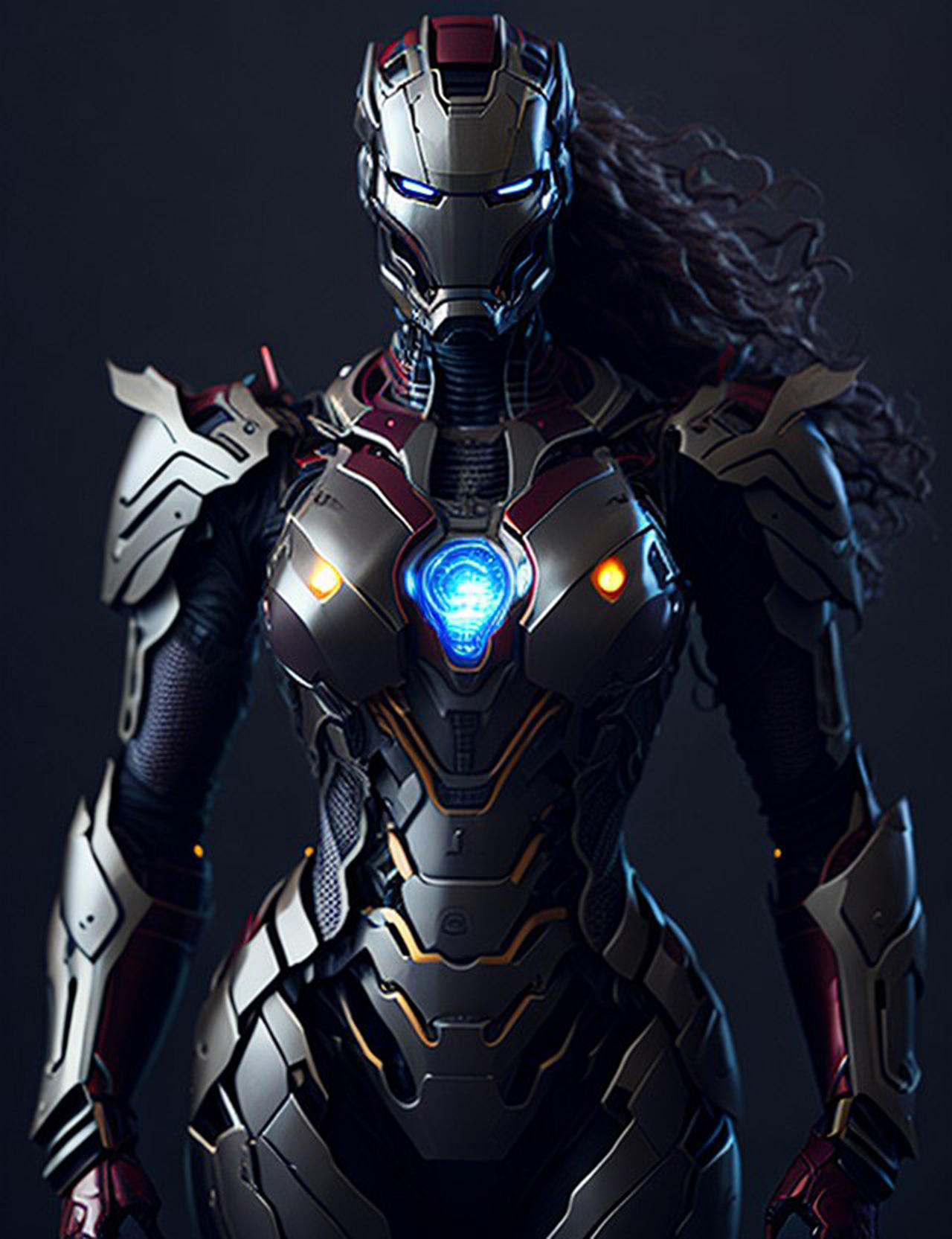 Female Iron Man | Ai Edit By Jihyozak On Deviantart