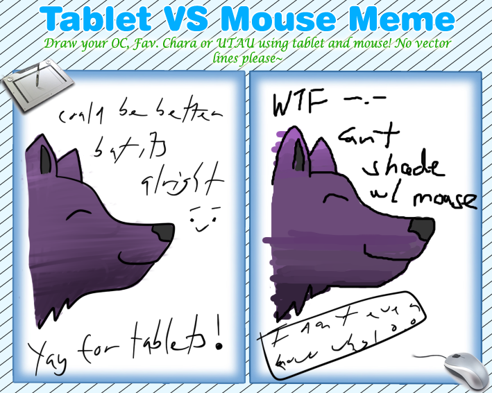 Tablet vs. Mouse - Oh My Gosh O.O