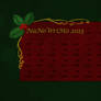 NaNo Calendar for Lady Lunas