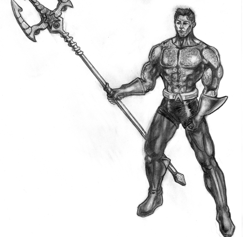Aquaman Action Figure drawing by MrSuSHi87 on DeviantArt