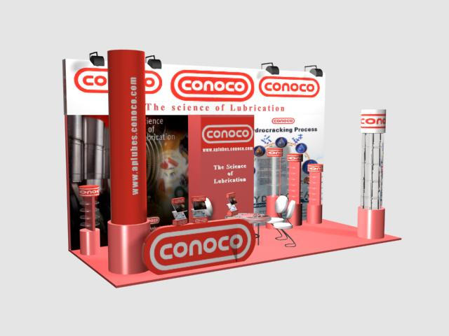 Stand Design for conoco by malesbanget on DeviantArt