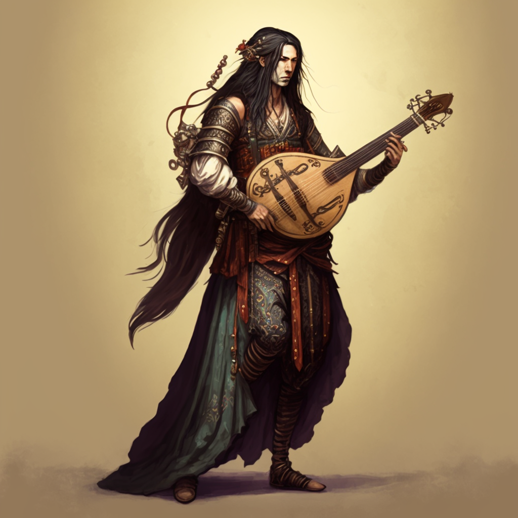 DD Fantasy Character Bard With Long Black By TheSmilingOgre On DeviantArt dd-fantasy-character-bard-with-long-black-by-thesmilingogre-on-deviantart