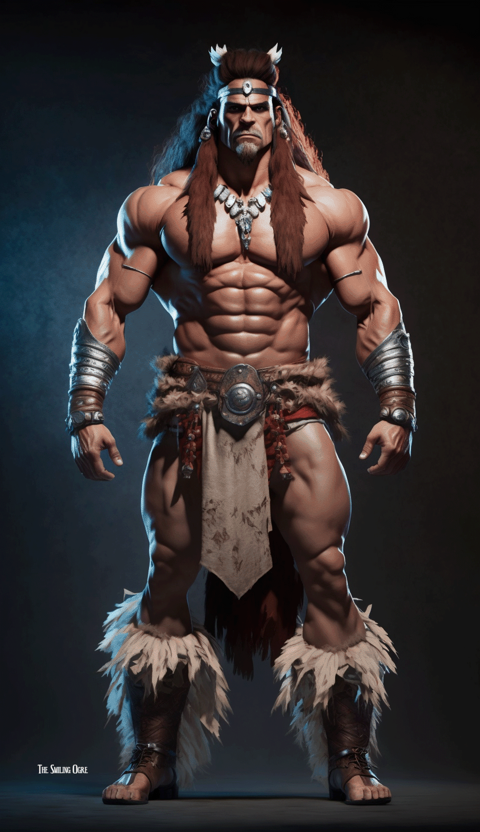 Barbarian Character Concept 2 by TheSmilingOgre on DeviantArt