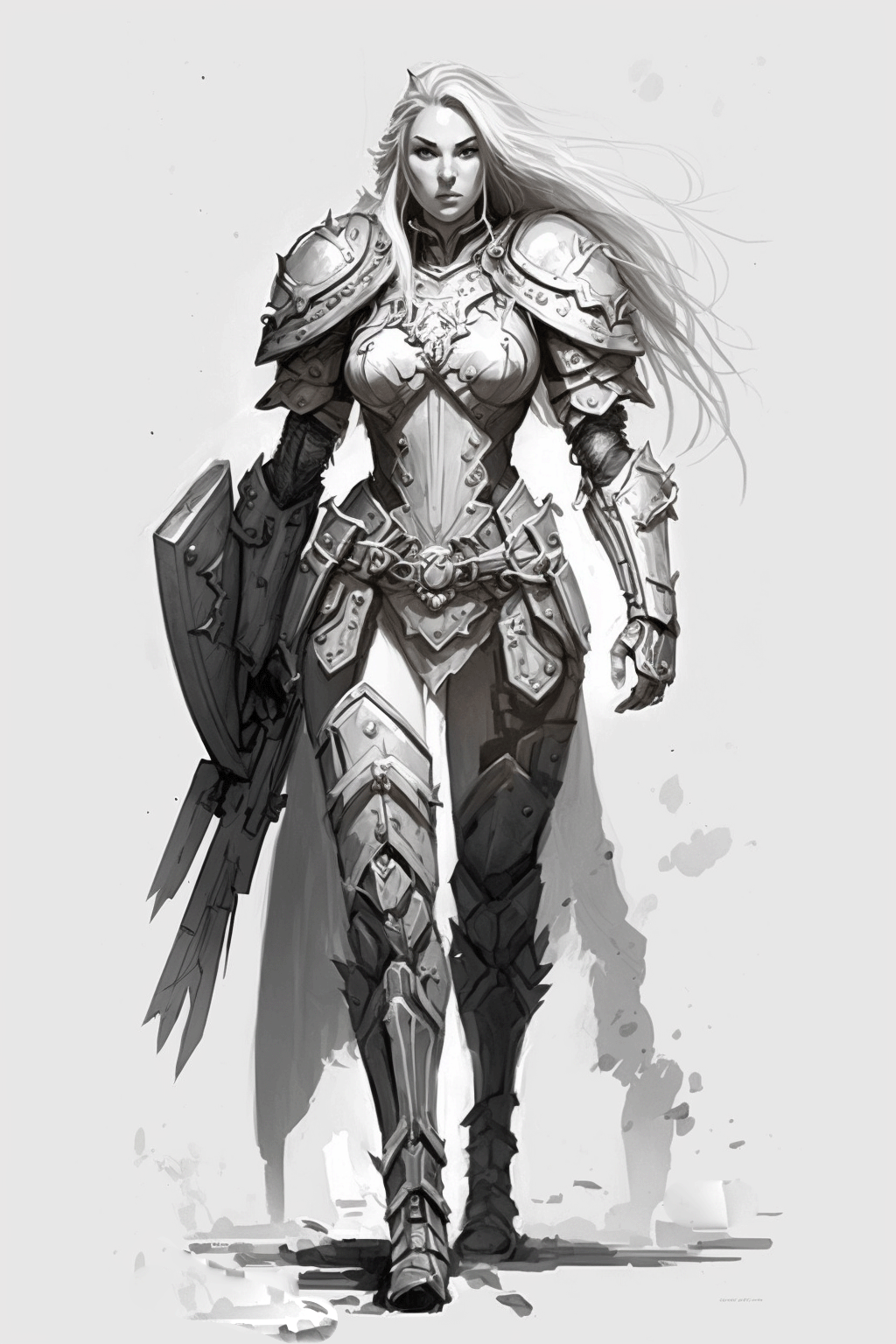 Female Character Concept 6 by TheSmilingOgre on DeviantArt
