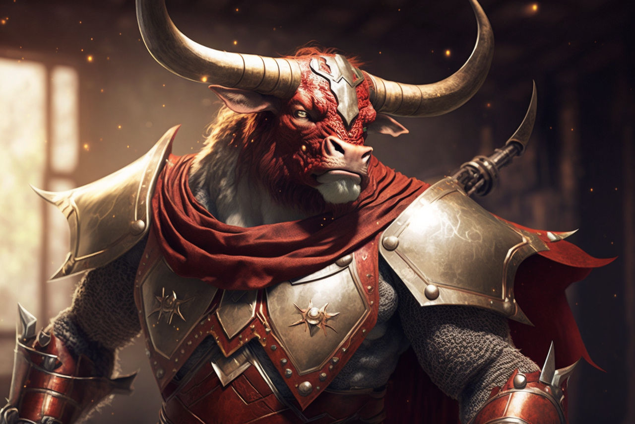 Minotaur Concept 2 by TheSmilingOgre on DeviantArt