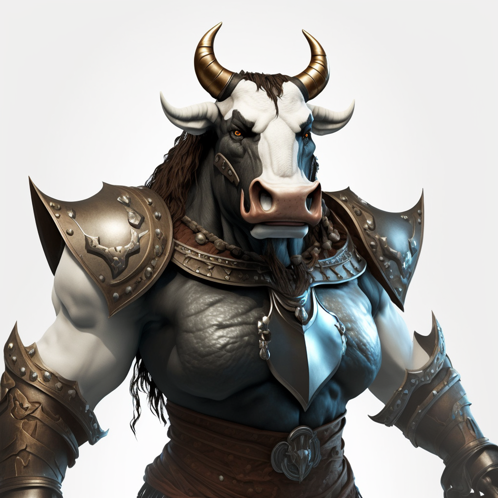 Minotaur Concept 6 by TheSmilingOgre on DeviantArt