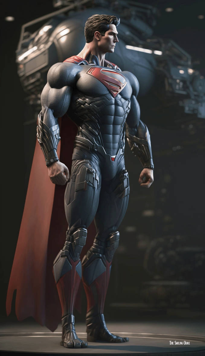 Digital Superman 1 by TheSmilingOgre on DeviantArt