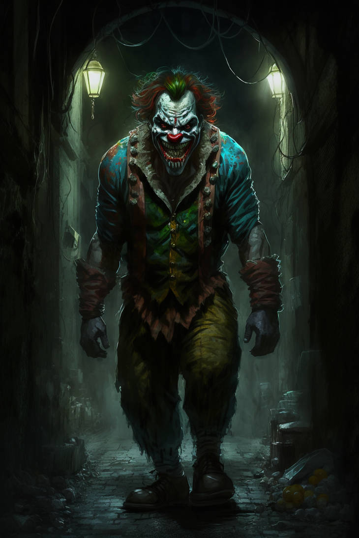 Giant monster horror clown 2 by TheSmilingOgre on DeviantArt