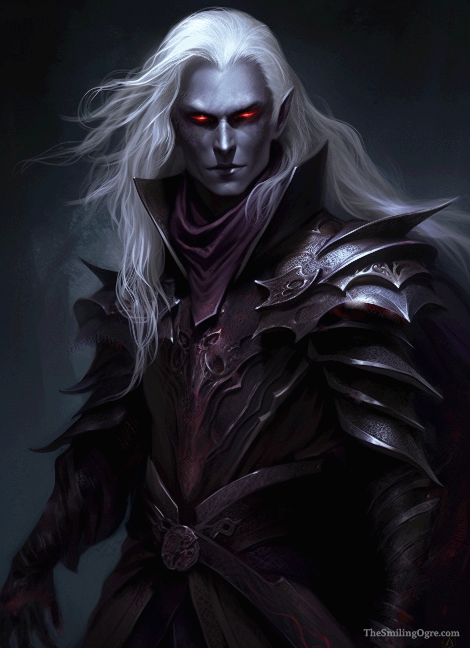 Dark Elf Male by TheSmilingOgre on DeviantArt