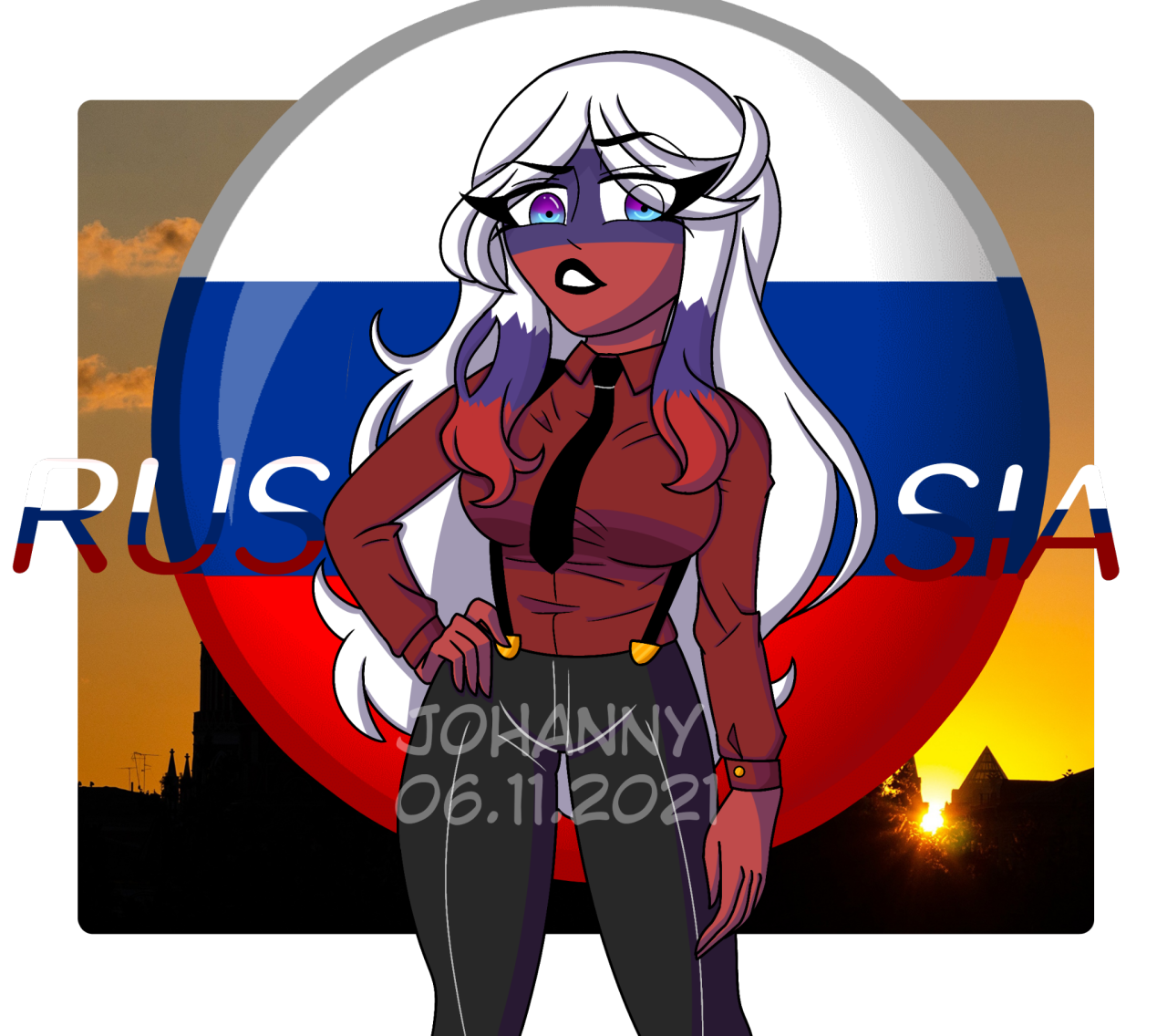 Countryhumans) Russia by VaniaFox on DeviantArt