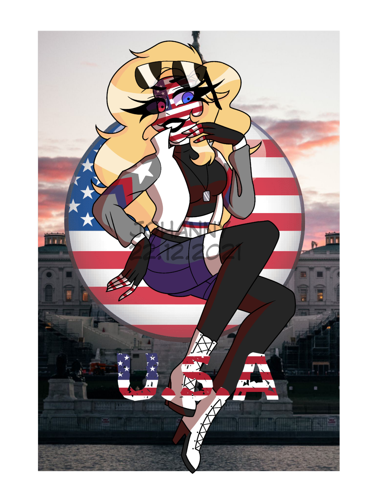 Countryhuman USA By Funtimelunaanimatric On DeviantArt countryhuman-usa-by-funtimelunaanimatric-on-deviantart