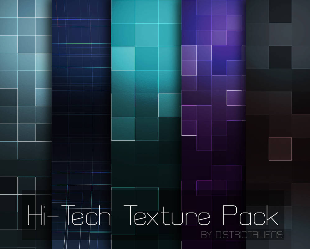 5 Hi-tech texture pack by DistrictAliens on DeviantArt