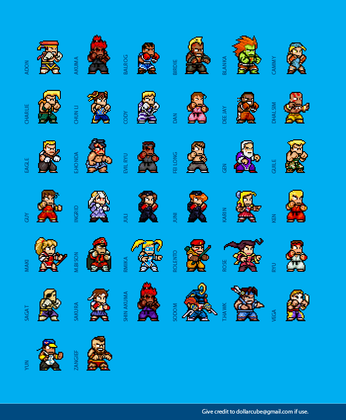 Arcade - Street Fighter Alpha / Zero - Ryu - The Spriters Resource