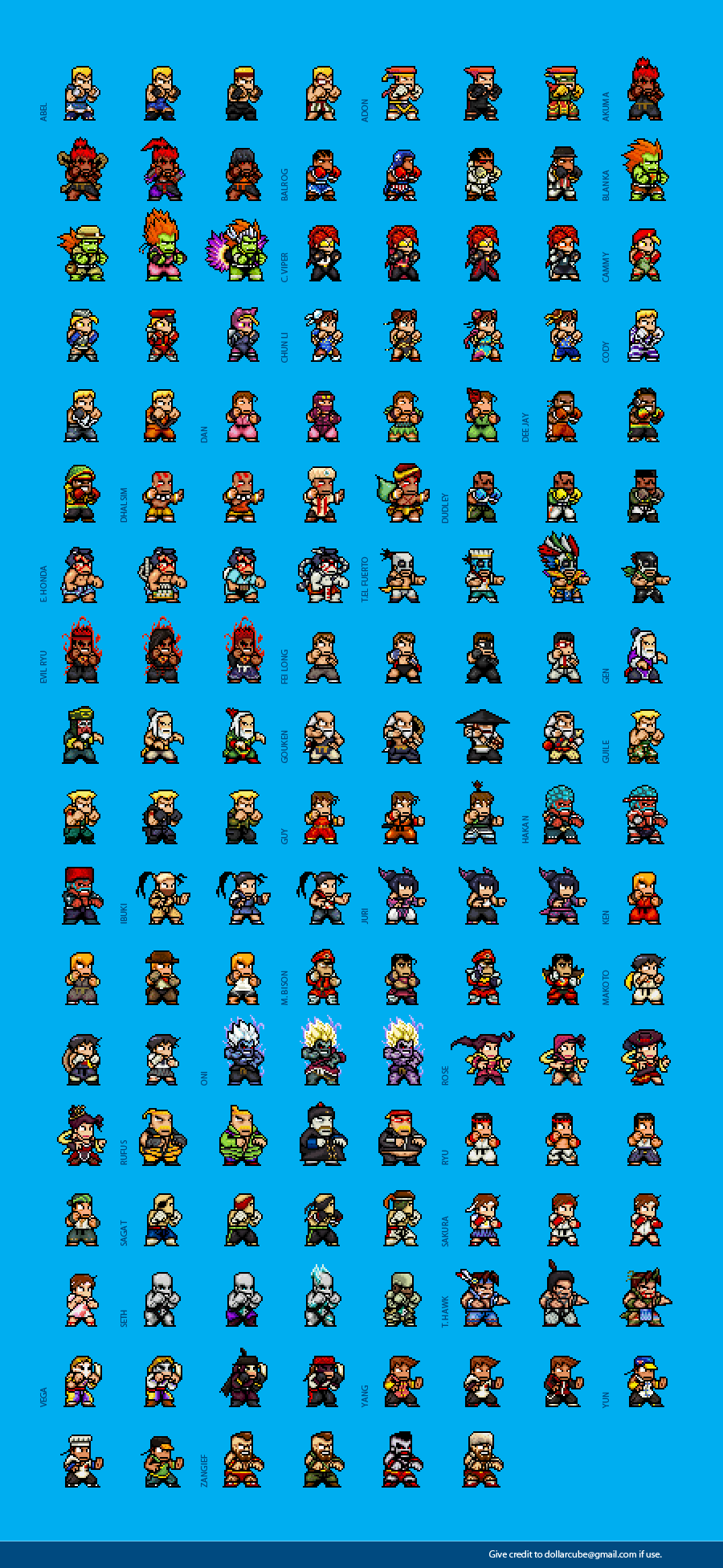 Super Street Fighter 4 Roster by Lunchbox5388 on DeviantArt