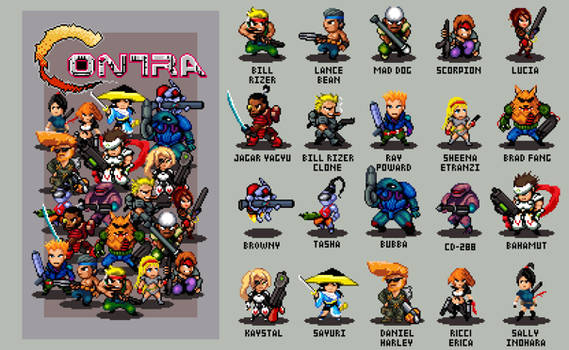 Explore the Best Contra Art | DeviantArt