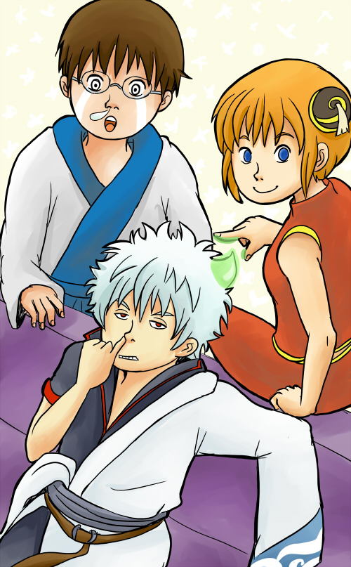 The Yorozuya trio