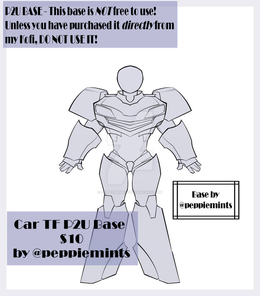 Tf Buttonbase P2U TF Car Base by peppiemints on DeviantArt