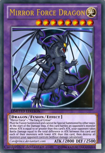 Mirror Force Dragon