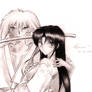 Kenshin and Kaoru