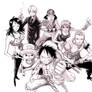 Manga - One Piece crew