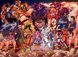 MY FAVORITE ANIME SHOWS EVER Colored