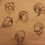 Life Drawing faces