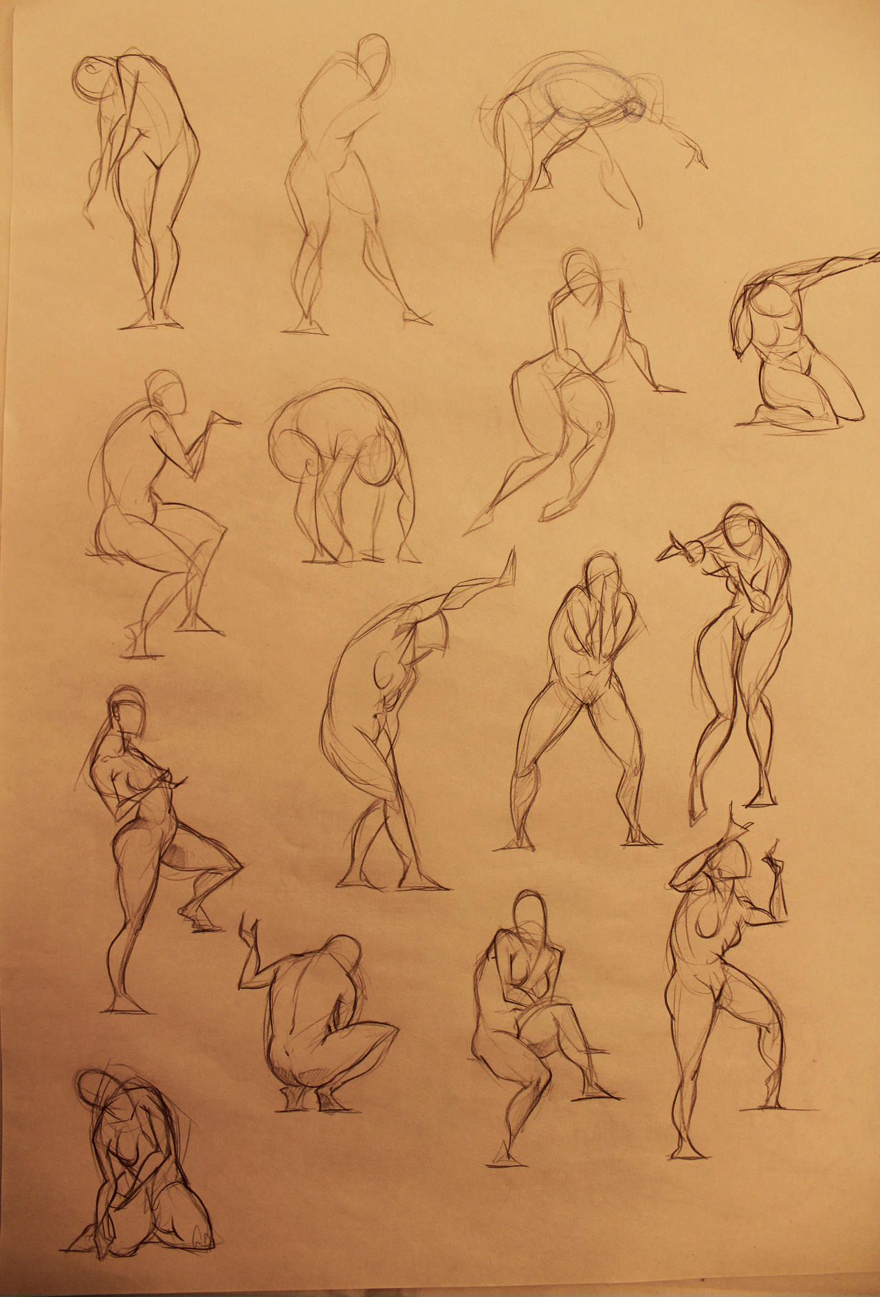 Life Drawing 30sec and 1min