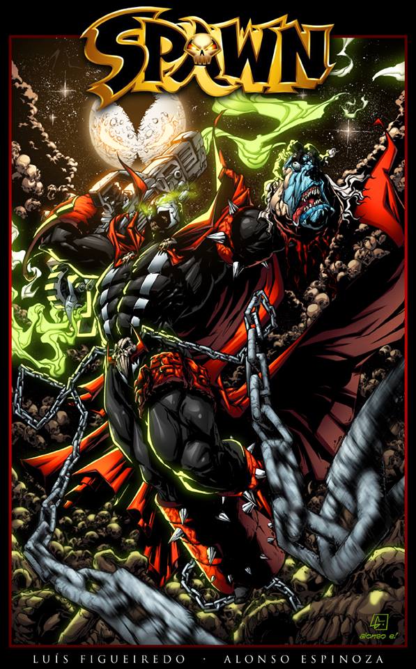 SPAWN Contest Colored by inkartluis on DeviantArt