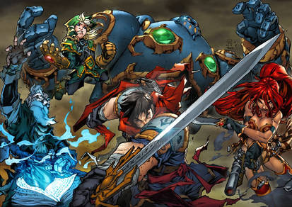 BATTLE CHASERS Tribute