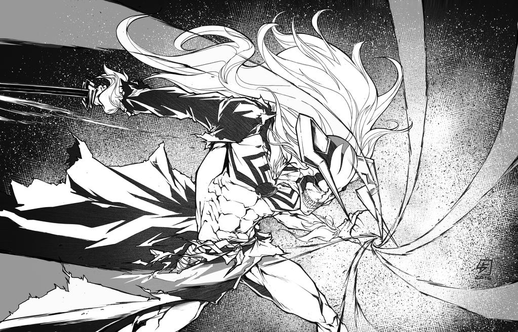 Drew Vasto Lorde Ichigo immediately after getting to him in the manga. :  r/bleach