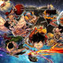 ONE PIECE ALL TOGETHER - MUGIWARA CREW colored