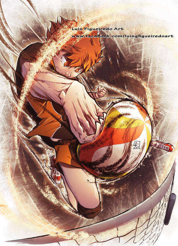 Hinata Haikyu COMMISSION by inkartluis on DeviantArt