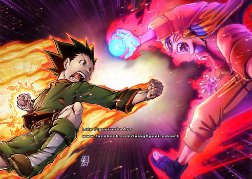 Gon vs Naruto COLLAB colors copy