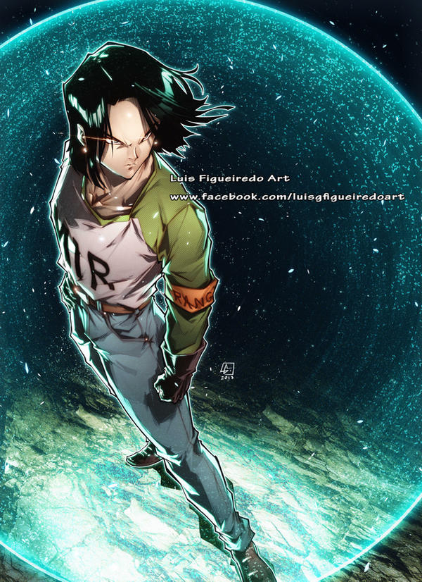 ANDROID 17 from Dragon Ball Super by inkartluis on DeviantArt