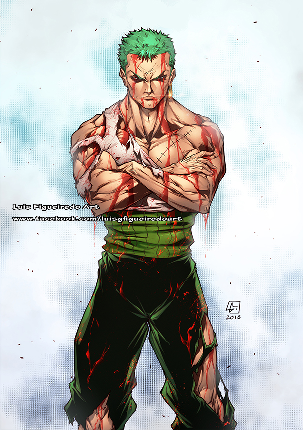 ZORO Commission by inkartluis on DeviantArt