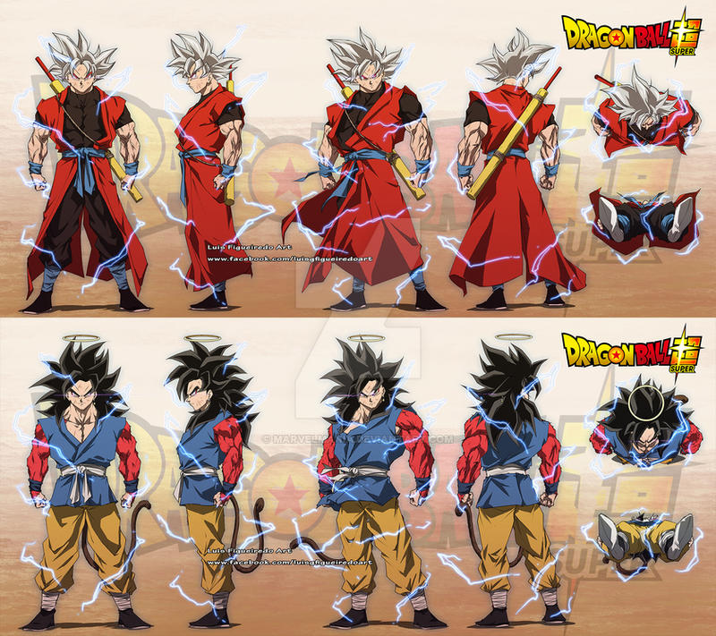 Goku Model Sheet Designs By Marvelmania On Deviantart Goku Character Design Sheet 2022