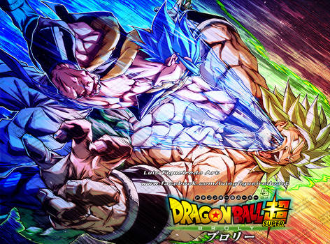 GOGETA Punch BROLY - from Dragon Ball