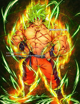 Goku Broly Fusion SSJ