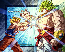 GOKU vs BROLY - DragonBall remake