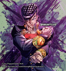 JOSUKE Commission from Jojo's Bizarre adventure