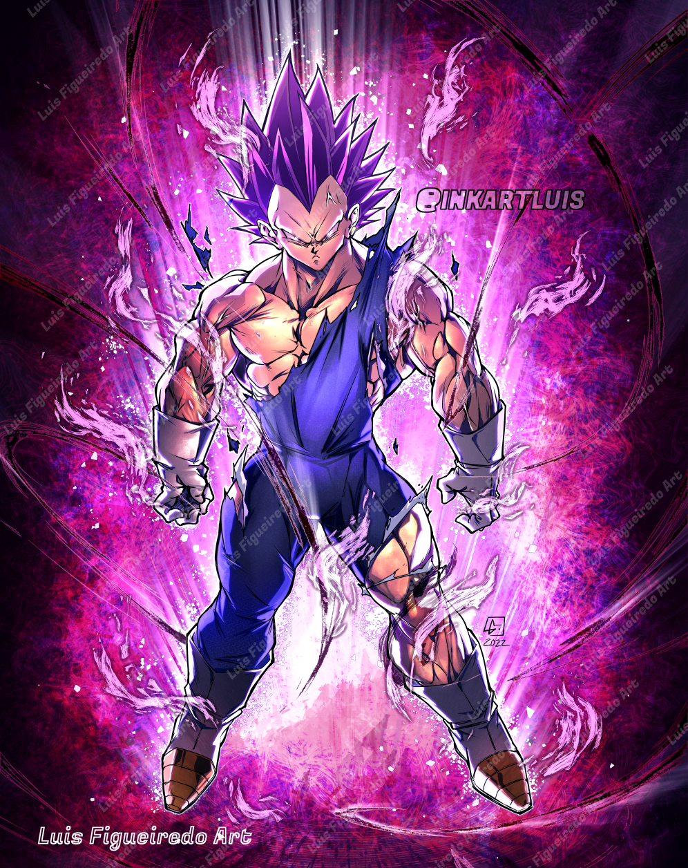 SSJ5 Blue God Goku by LordAries06 on DeviantArt