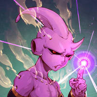 Kid Buu commission 