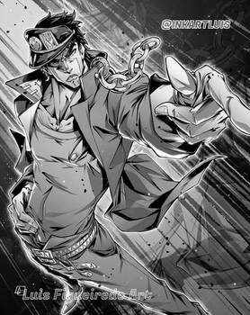 JOTARO from Jojo Bizarre commission