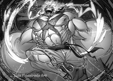 Luffy gear 5 MUSCLES