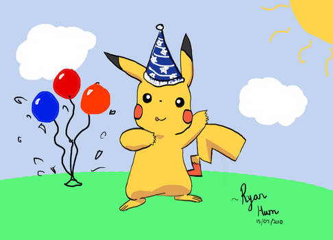 Birthday Pikachu